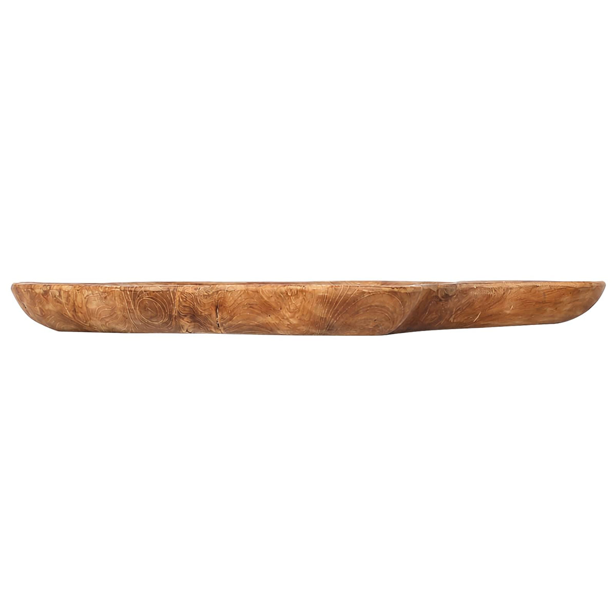 Zdjela za voće JEPARA Teak smeđa Ø 40 cm Masivna tikovina