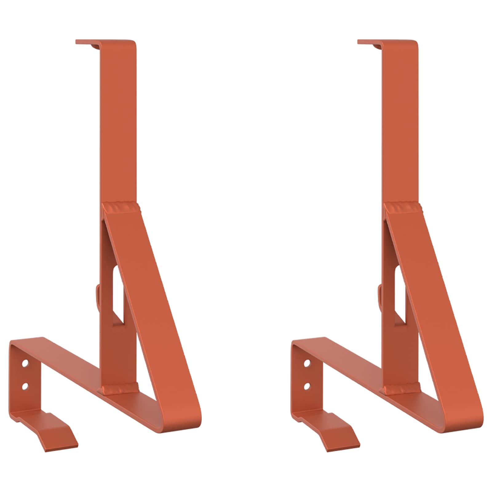 Podrška za zaštitu od snijega 2 pcs Crvena 29,5 x 3 x 34,5 cm