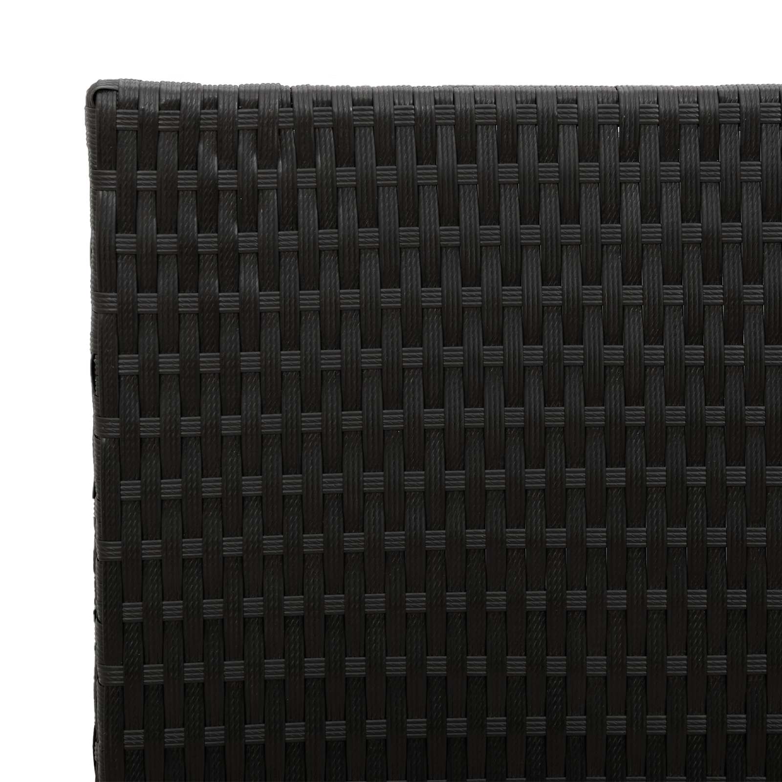Visoki saksija Crna 55 x 22 x 70 cm poliratan