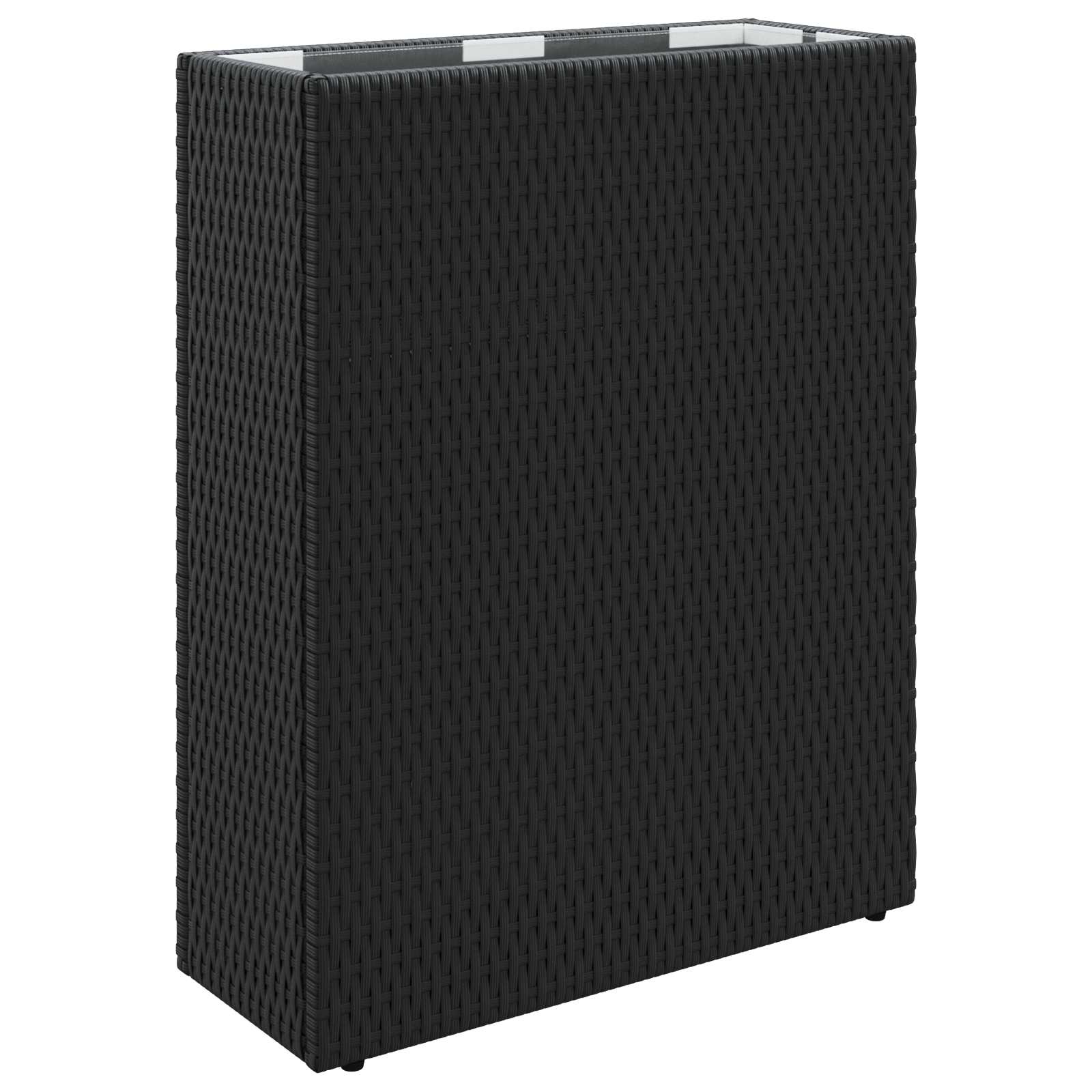 Visoki saksija Crna 55 x 22 x 70 cm poliratan