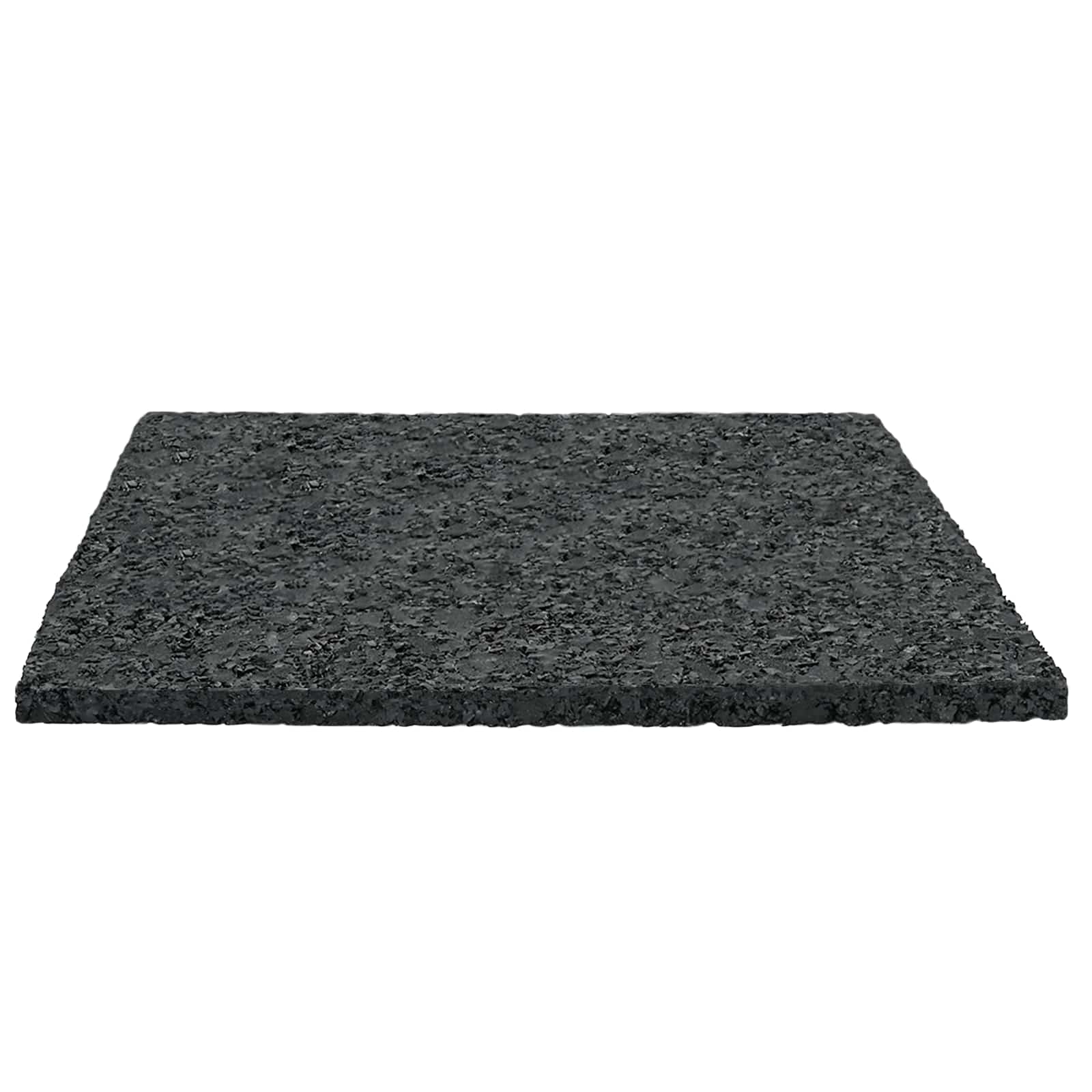 Gumenasti granulatni vanjski pod Crna 9 x 9 x 0,3 cm Guma