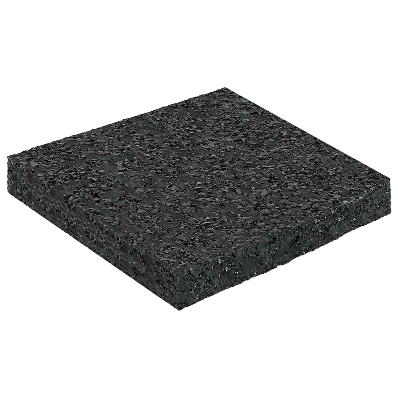 Gumenasti granulatni vanjski pod Crna 9 x 9 x 1 cm Guma