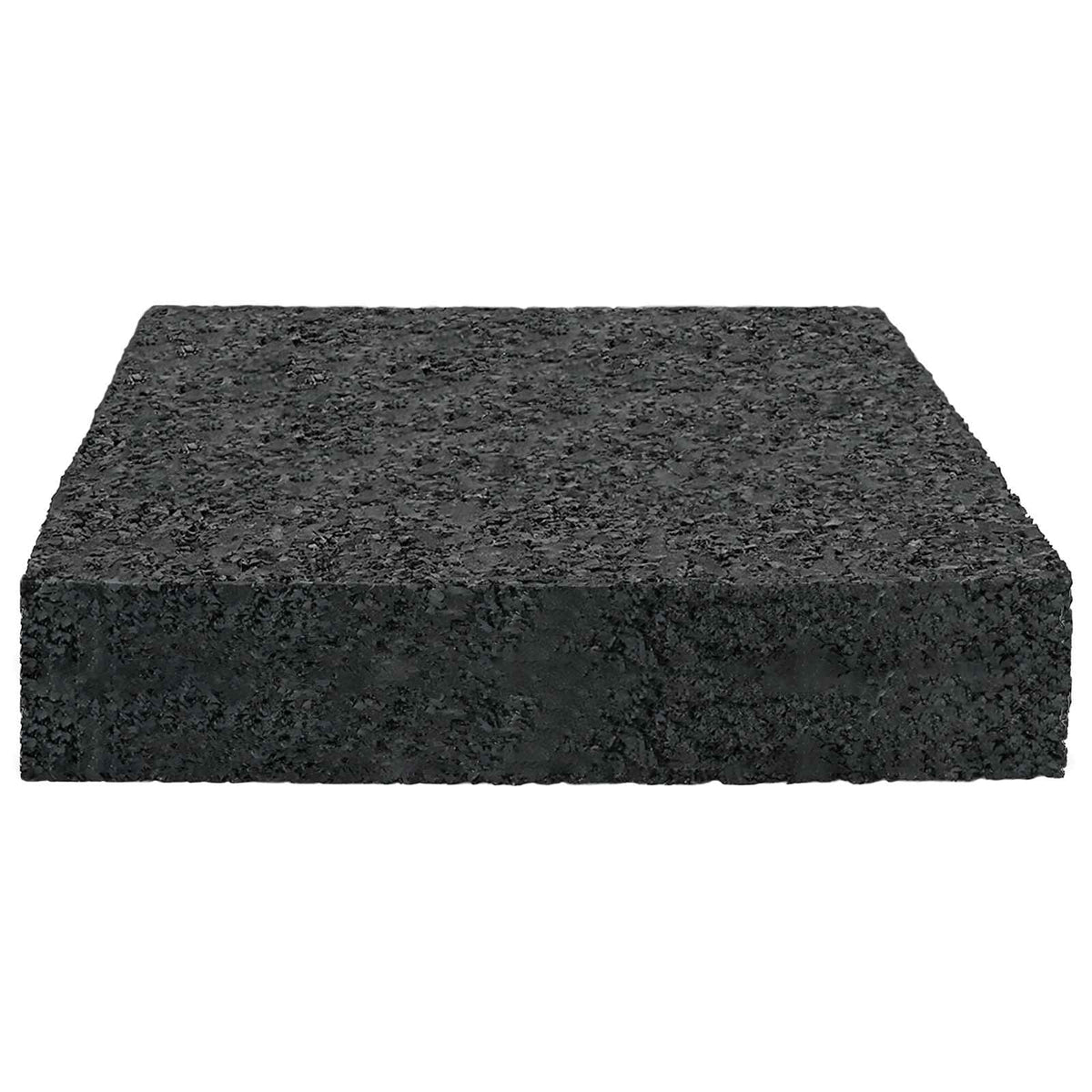 Gumenasti granulatni vanjski pod Crna 9 x 9 x 2 cm Guma