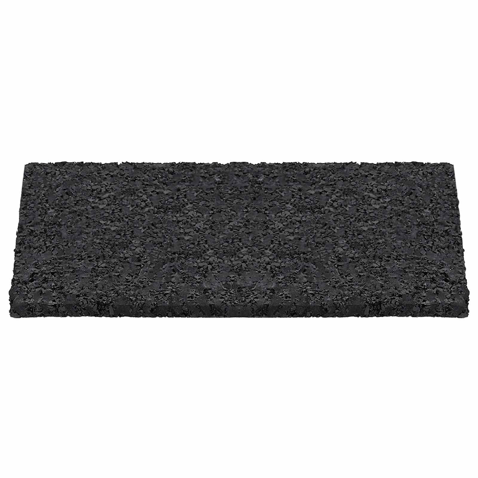 Gumenasti granulatni vanjski pod Crna 6 x 9 x 0,3 cm Guma