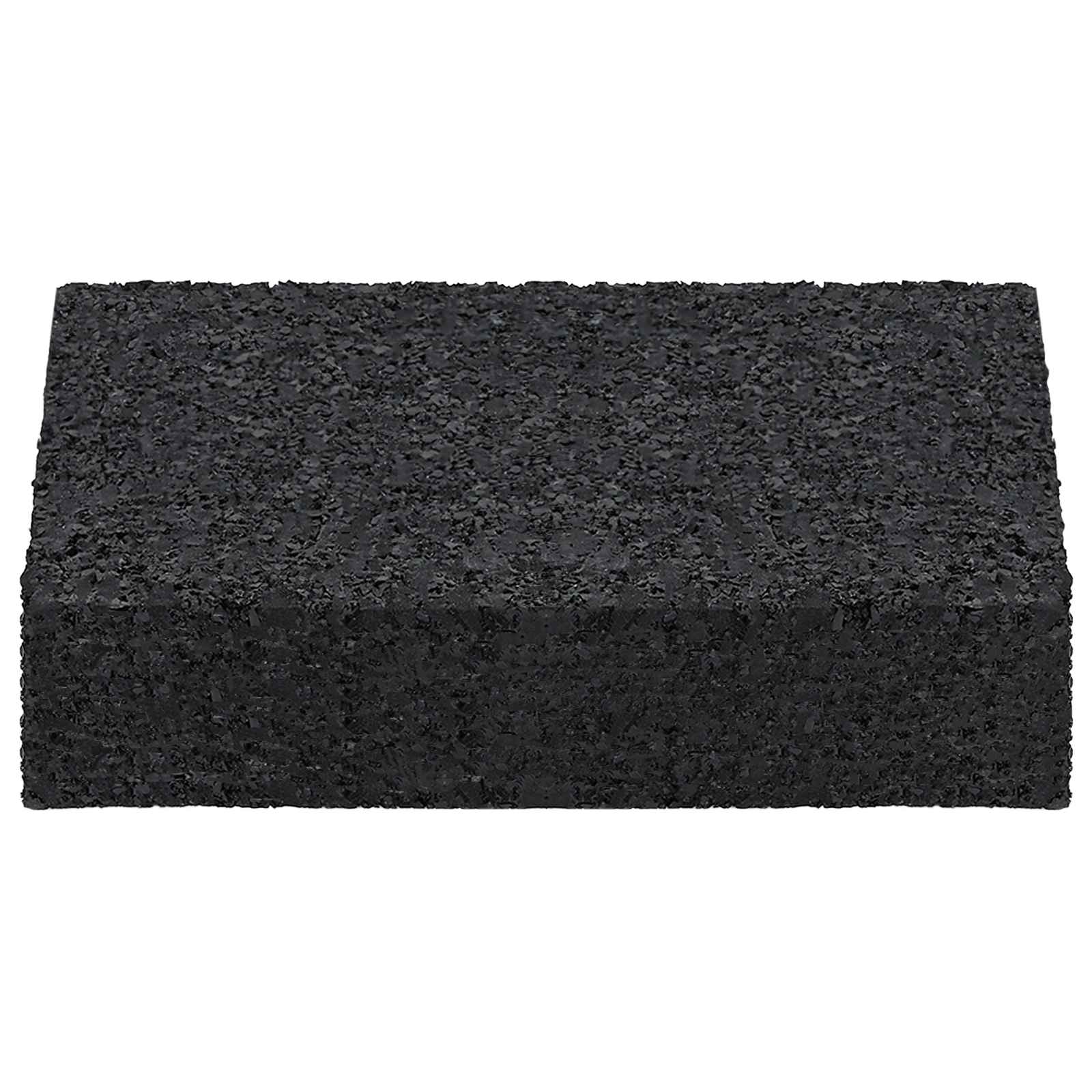 Gumenasti granulatni vanjski pod Crna 6 x 9 x 2 cm Guma