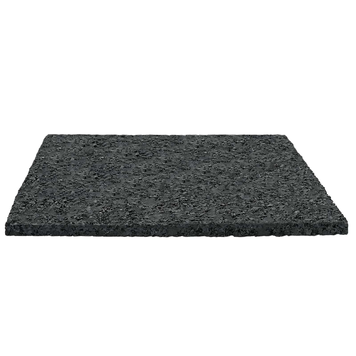 Gumenasti granulatni vanjski pod Crna 9 x 9 x 0,3 cm Guma