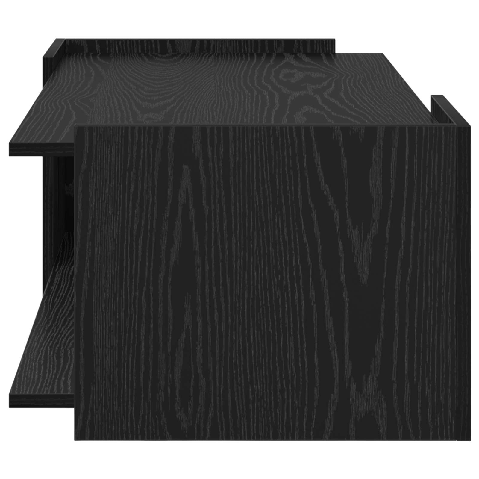Kava Stol Crni hrast 90 x 50 x 33 cm Konstruirano drvo