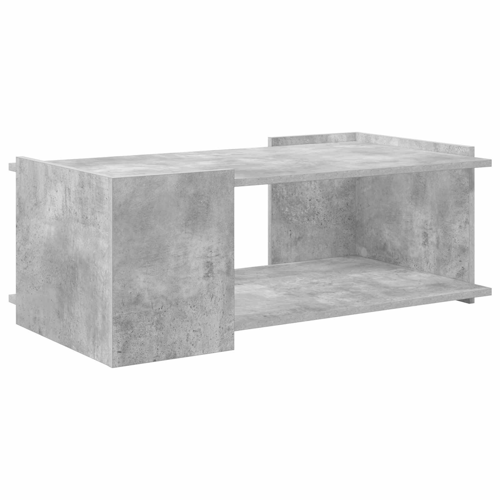 Kava Stol Betonska siva 90 x 50 x 33 cm Konstruirano drvo