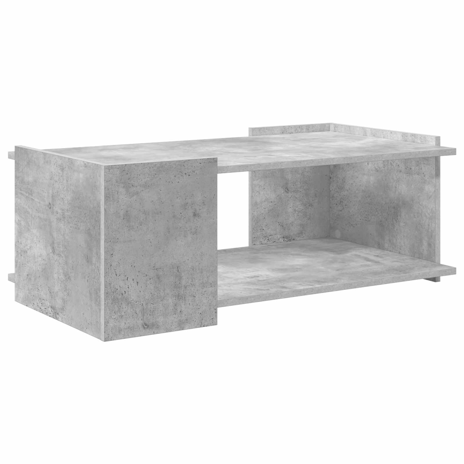 Kava Stol Betonska siva 90 x 50 x 33 cm Konstruirano drvo