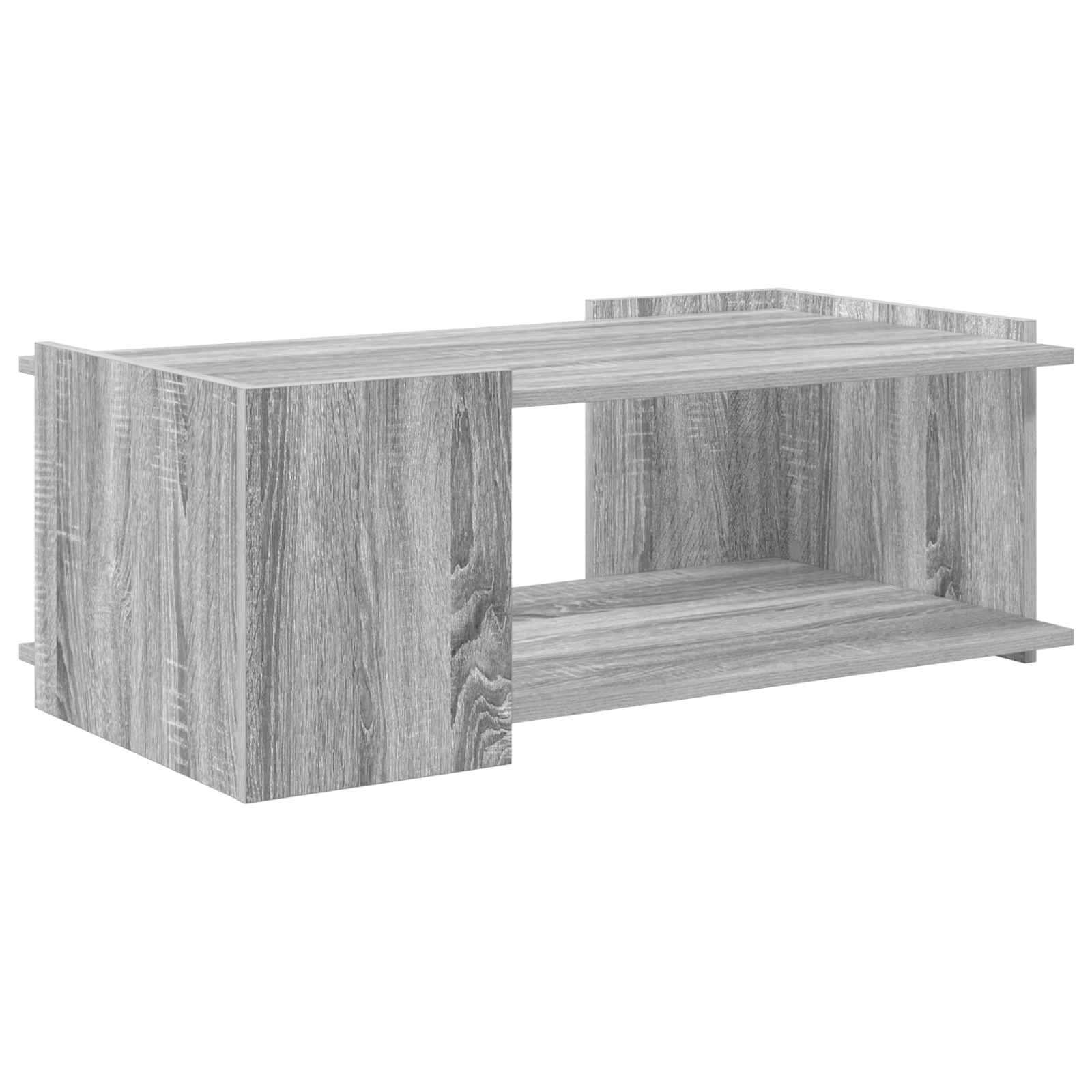 Kava Stol Siva sonoma 90 x 50 x 33 cm Konstruirano drvo