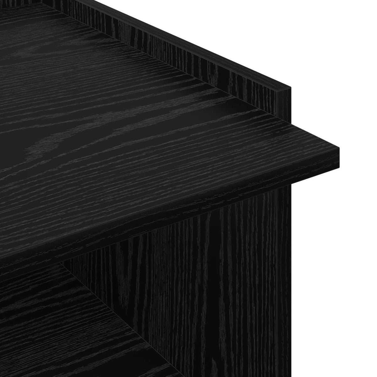 Kava Stol Crni hrast 50,5 x 50 x 33 cm Konstruirano drvo