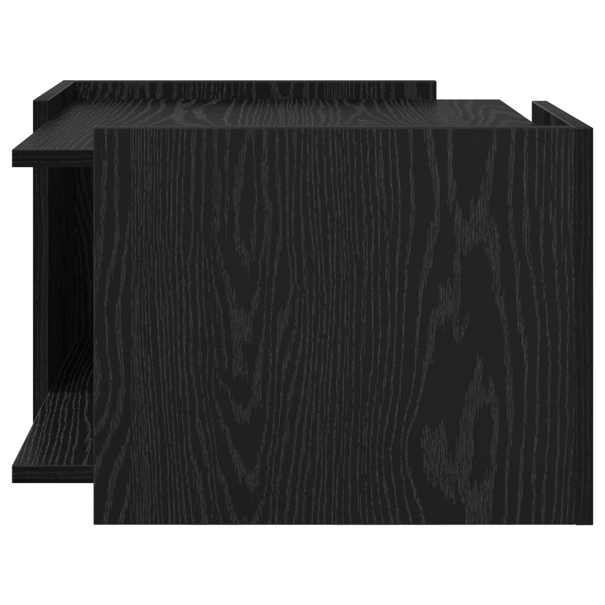Kava Stol Crni hrast 50,5 x 50 x 33 cm Konstruirano drvo