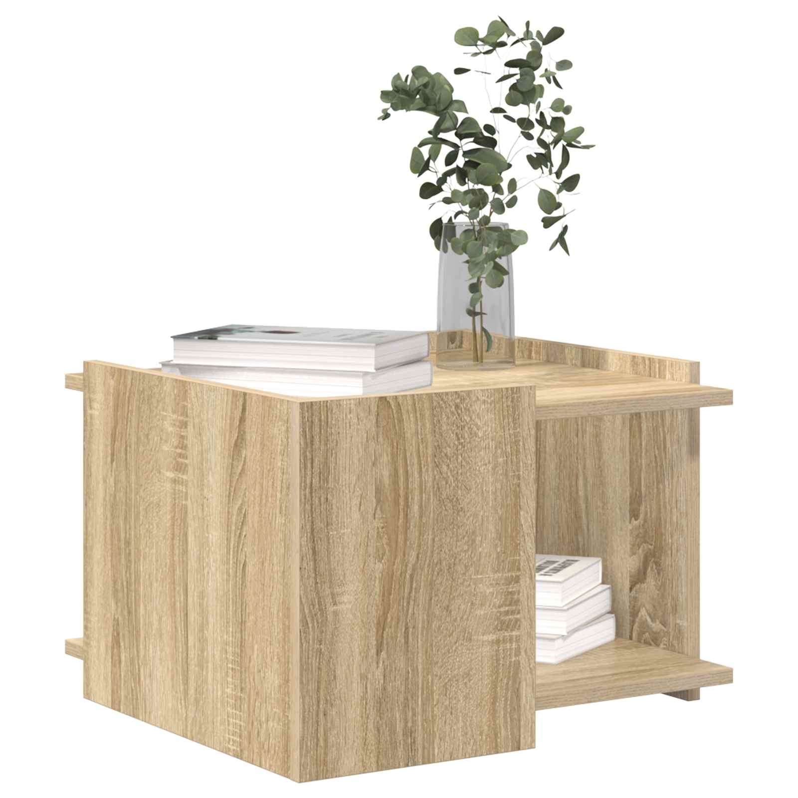 Kava Stol Hrast sonoma 50,5 x 50 x 33 cm Konstruirano drvo