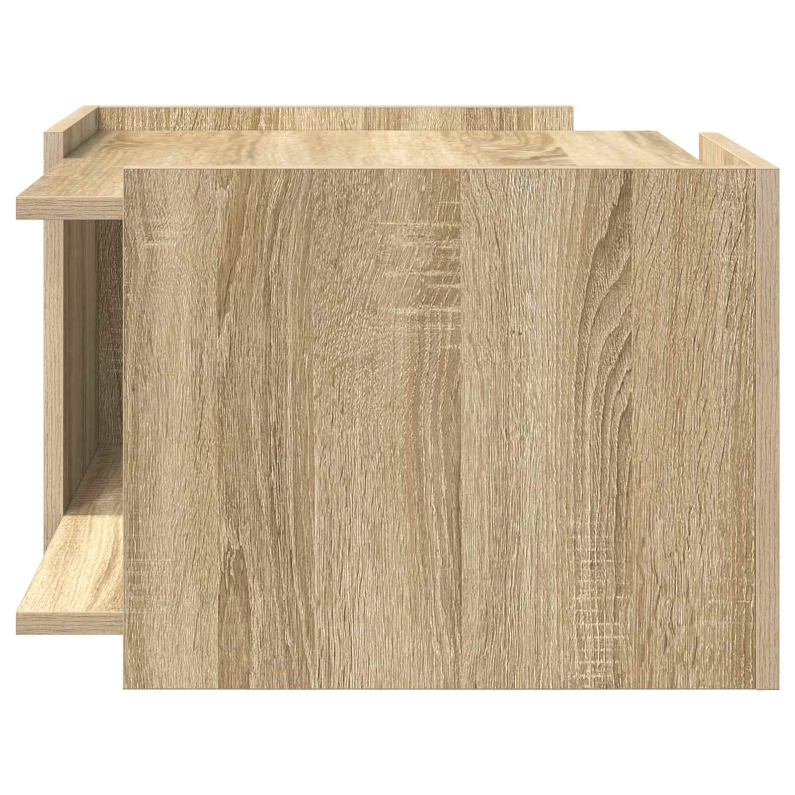 Kava Stol Hrast sonoma 50,5 x 50 x 33 cm Konstruirano drvo