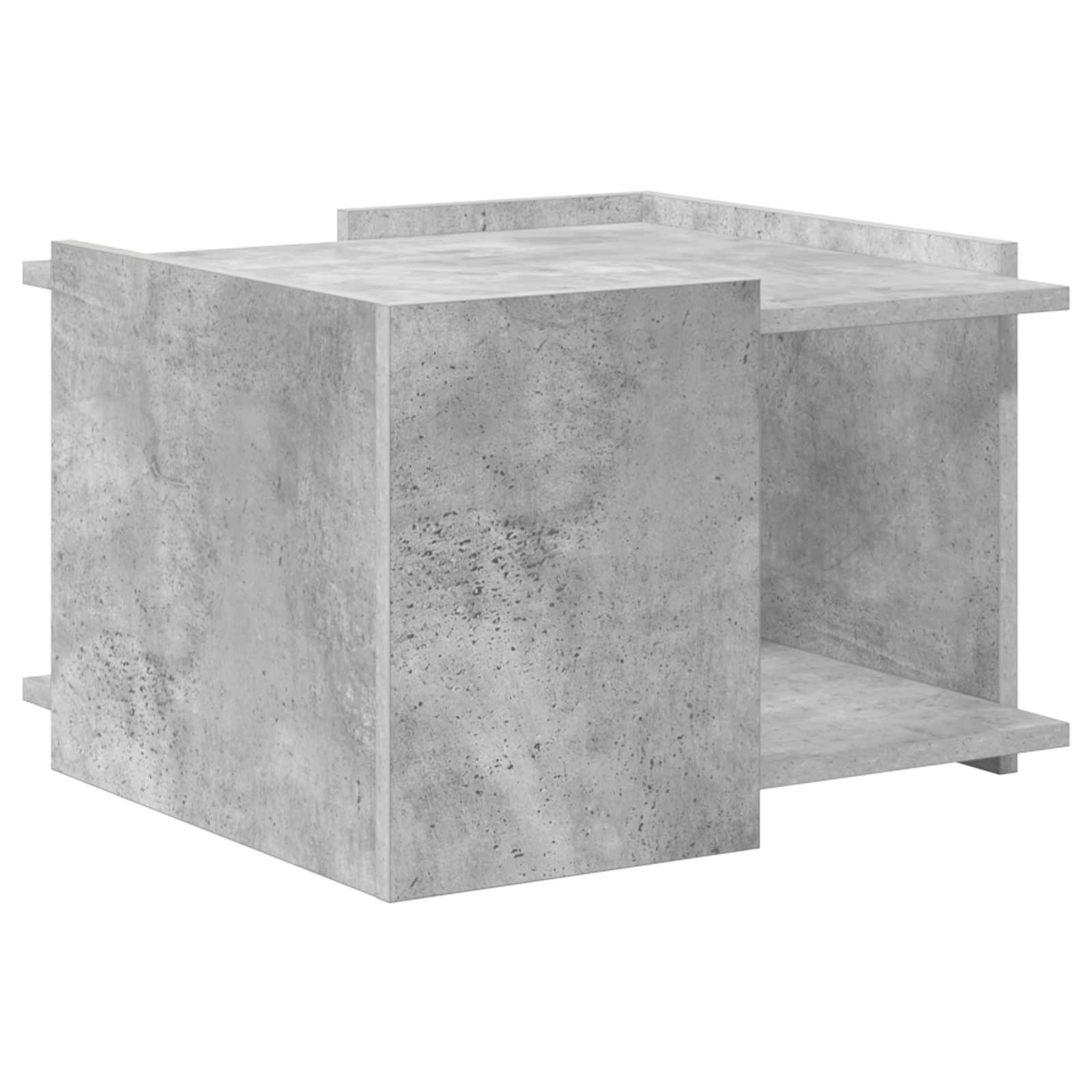 Kava Stol Betonska siva 50,5 x 50 x 33 cm Konstruirano drvo