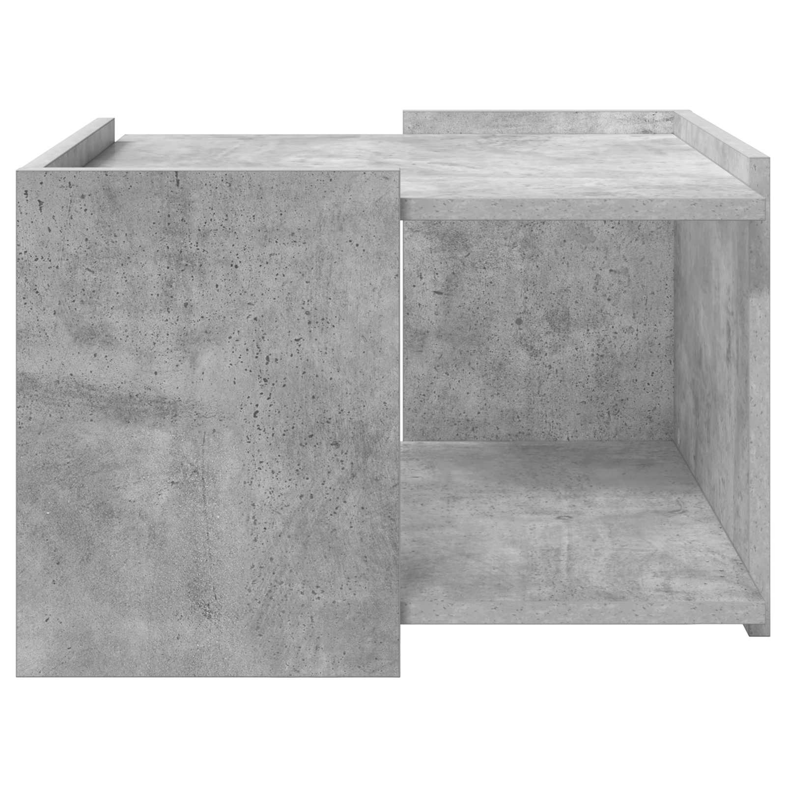 Kava Stol Betonska siva 50,5 x 50 x 33 cm Konstruirano drvo