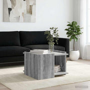 Kava Stol Siva sonoma 50,5 x 50 x 33 cm Konstruirano drvo