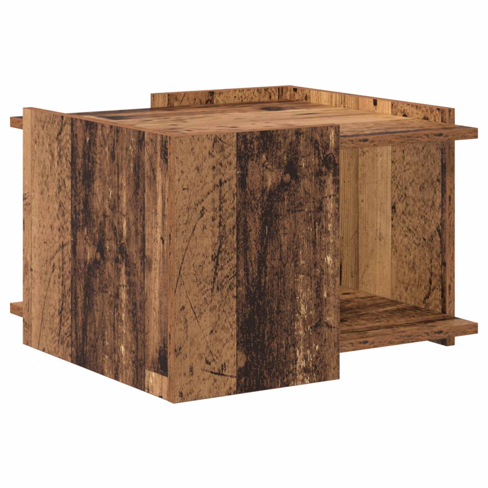 Kava Stol Staro drvo 50,5 x 50 x 33 cm Konstruirano drvo