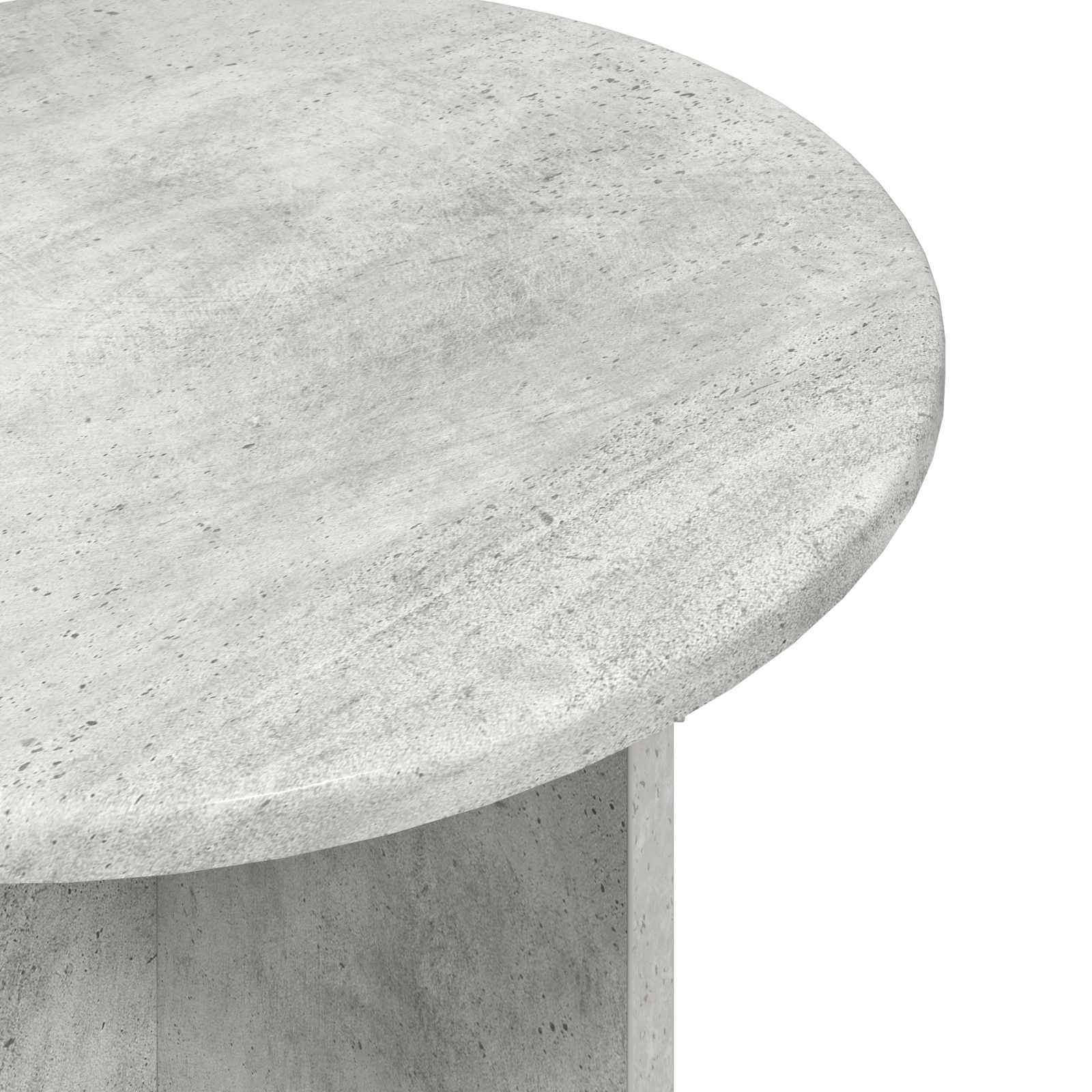 Set pomoćnih stolića 2 pcs Betonska siva Konstrukcijsko drvo