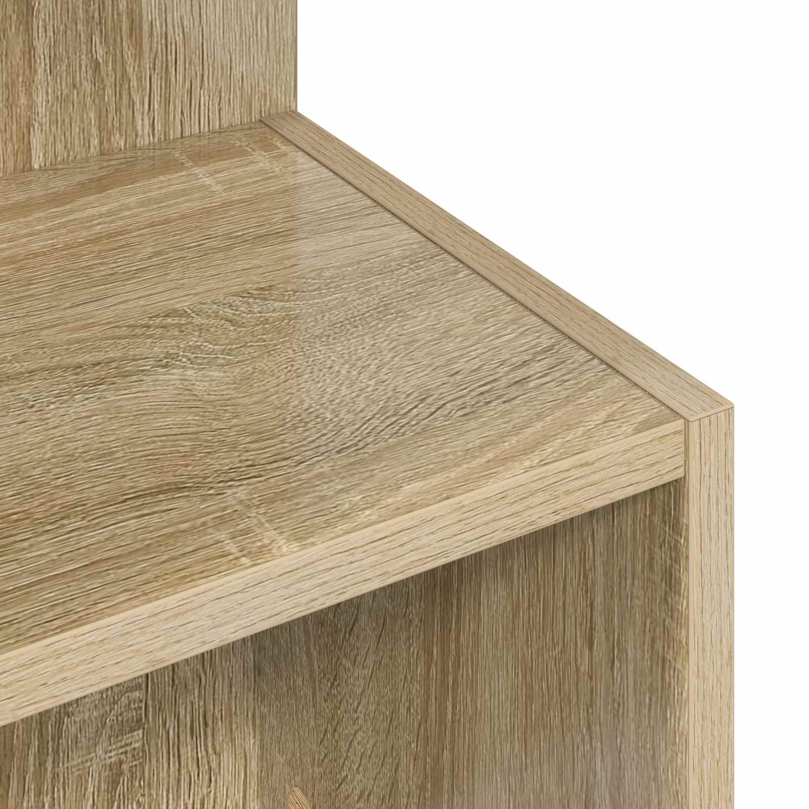 Bocni stol Hrast sonoma Ø 39,5 x 55 cm Konstruirano drvo