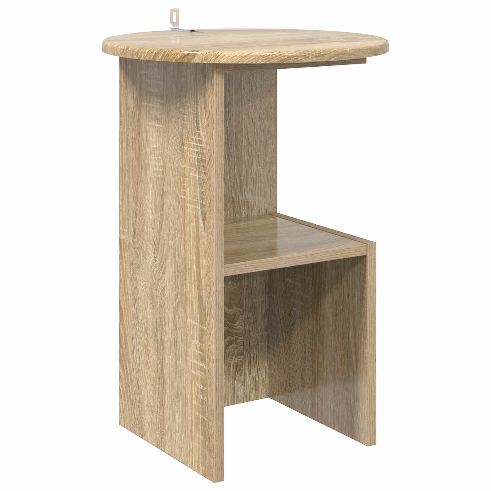 Bocni stol Hrast sonoma Ø 39,5 x 55 cm Konstruirano drvo