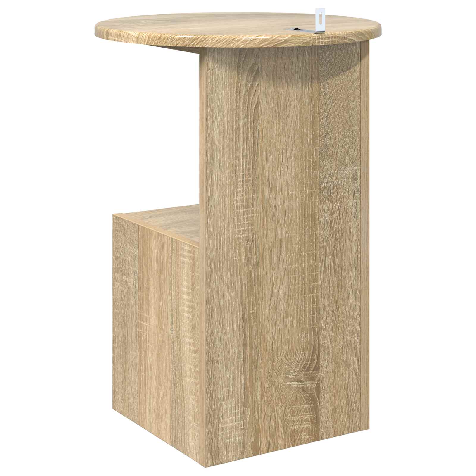 Bocni stol Hrast sonoma Ø 39,5 x 55 cm Konstruirano drvo