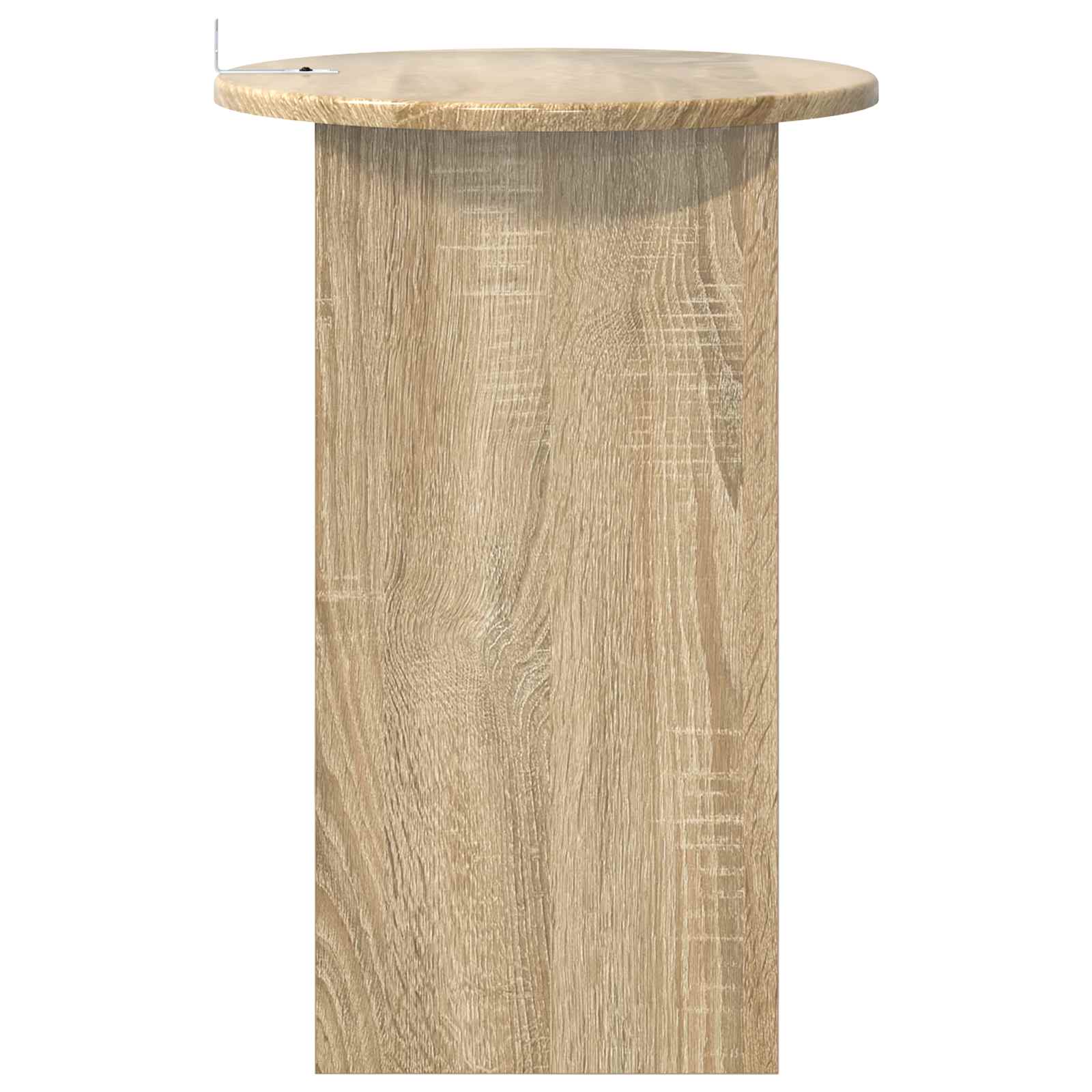Bocni stol Hrast sonoma Ø 39,5 x 55 cm Konstruirano drvo