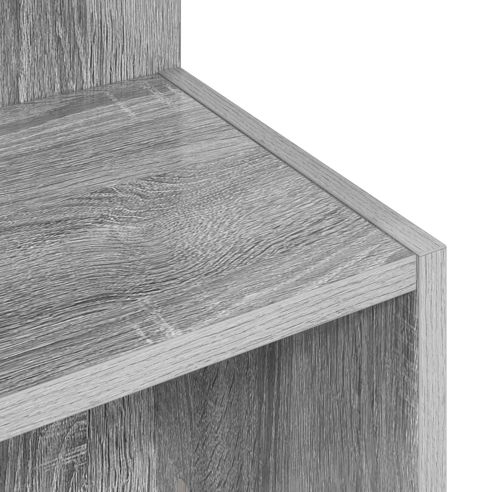 Bocni stol Siva sonoma Ø 39,5 x 55 cm Konstruirano drvo