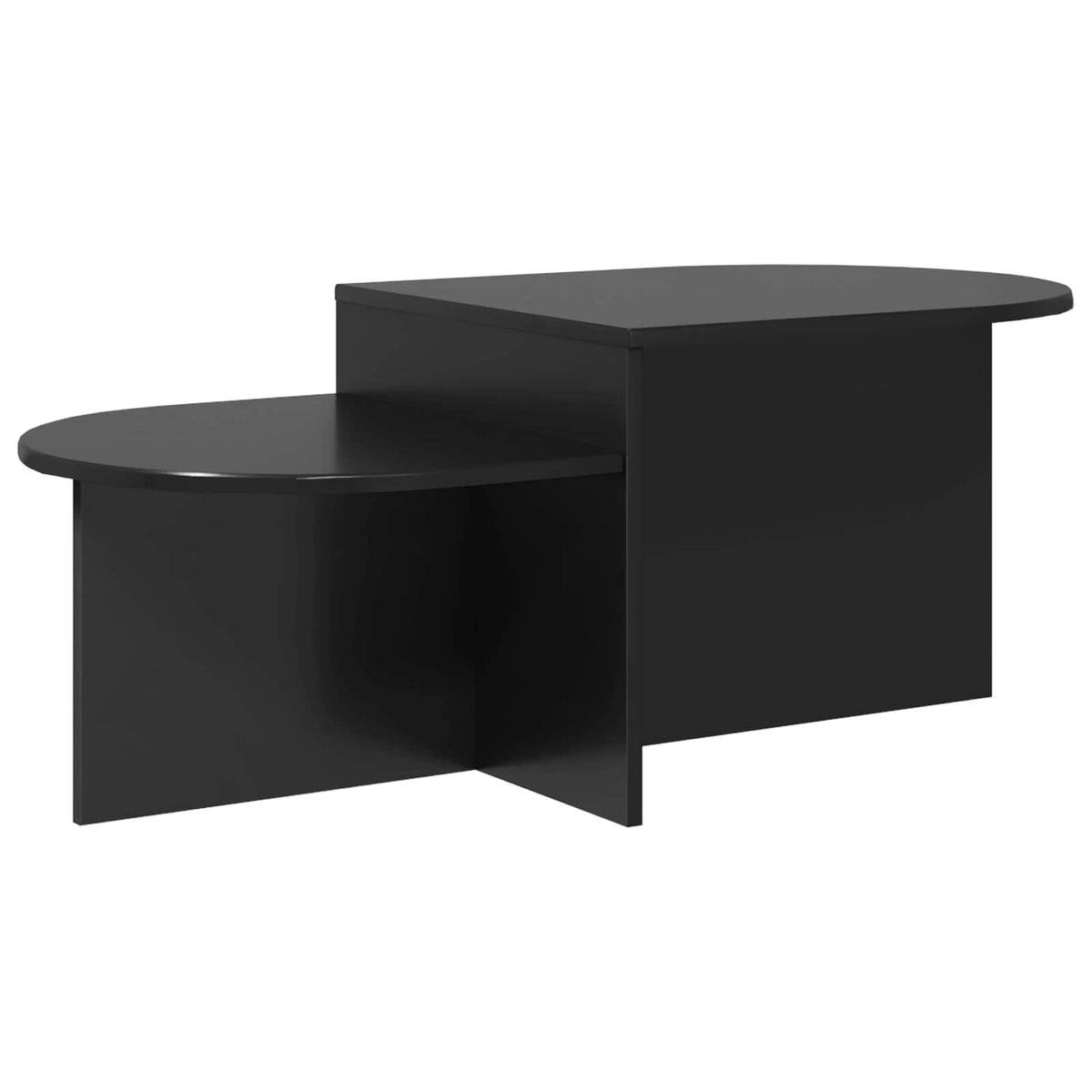 Kava Stol Crni hrast 100 x 50 x 40 cm Konstruirano drvo