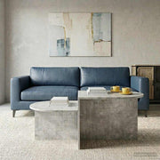 Kava Stol Betonska siva 100 x 50 x 40 cm Konstruirano drvo