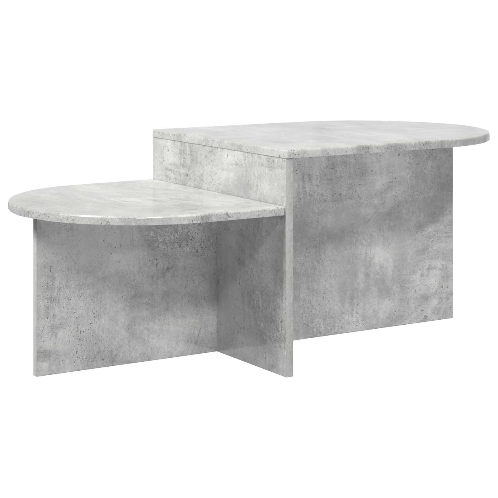 Kava Stol Betonska siva 100 x 50 x 40 cm Konstruirano drvo
