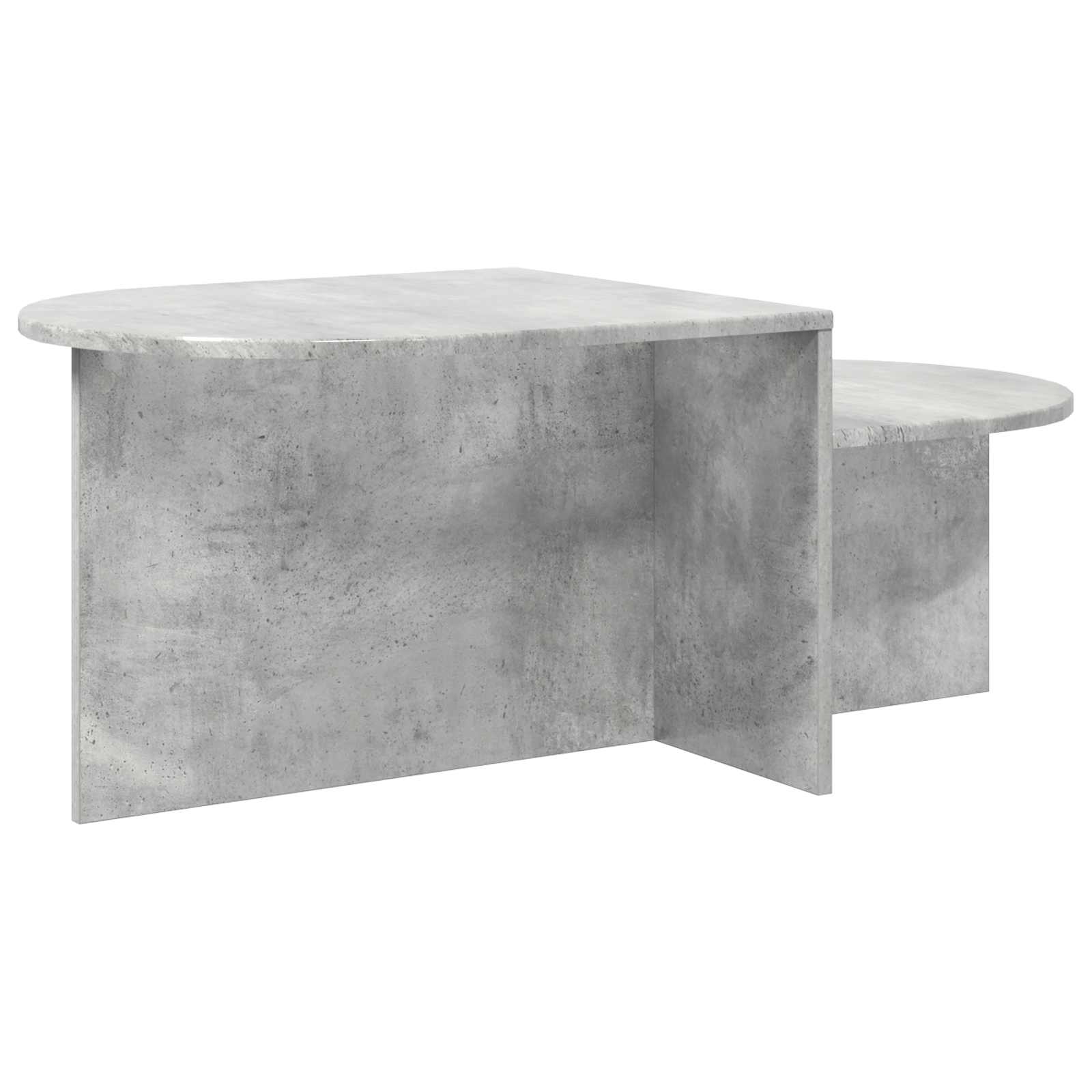 Kava Stol Betonska siva 100 x 50 x 40 cm Konstruirano drvo