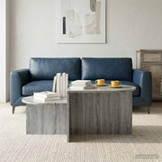 Kava Stol Siva sonoma 100 x 50 x 40 cm Konstruirano drvo