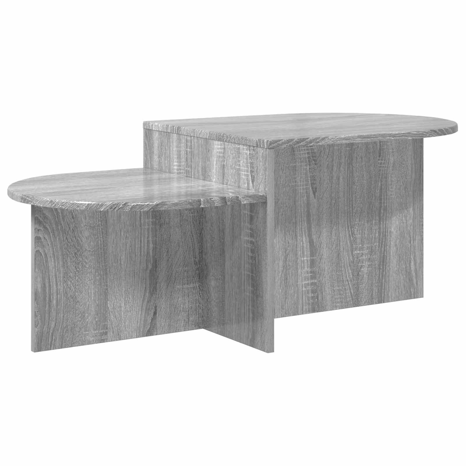 Kava Stol Siva sonoma 100 x 50 x 40 cm Konstruirano drvo