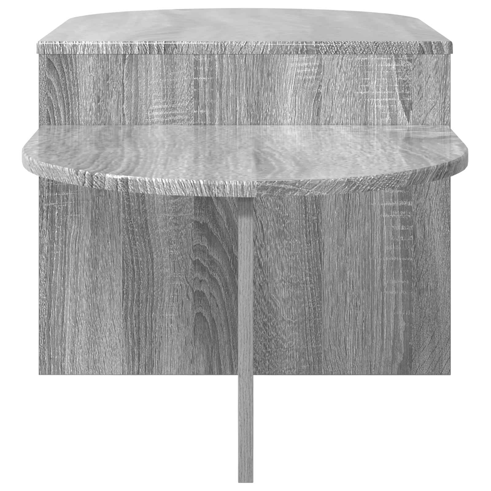 Kava Stol Siva sonoma 100 x 50 x 40 cm Konstruirano drvo