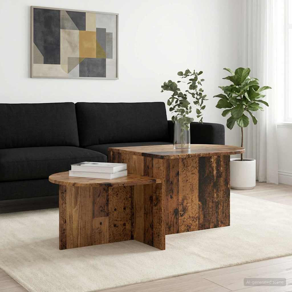 Kava Stol Staro drvo 100 x 50 x 40 cm Konstruirano drvo