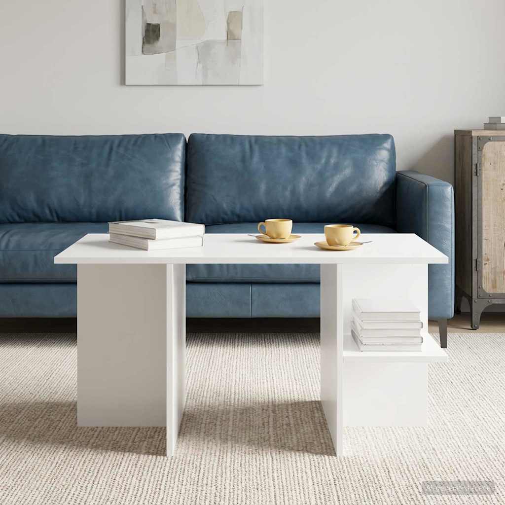 Kava Stol Bijela 87 x 50 x 45 cm Konstrukcijsko drvo