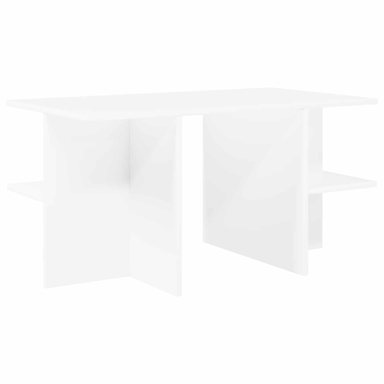 Kava Stol Bijela 87 x 50 x 45 cm Konstrukcijsko drvo