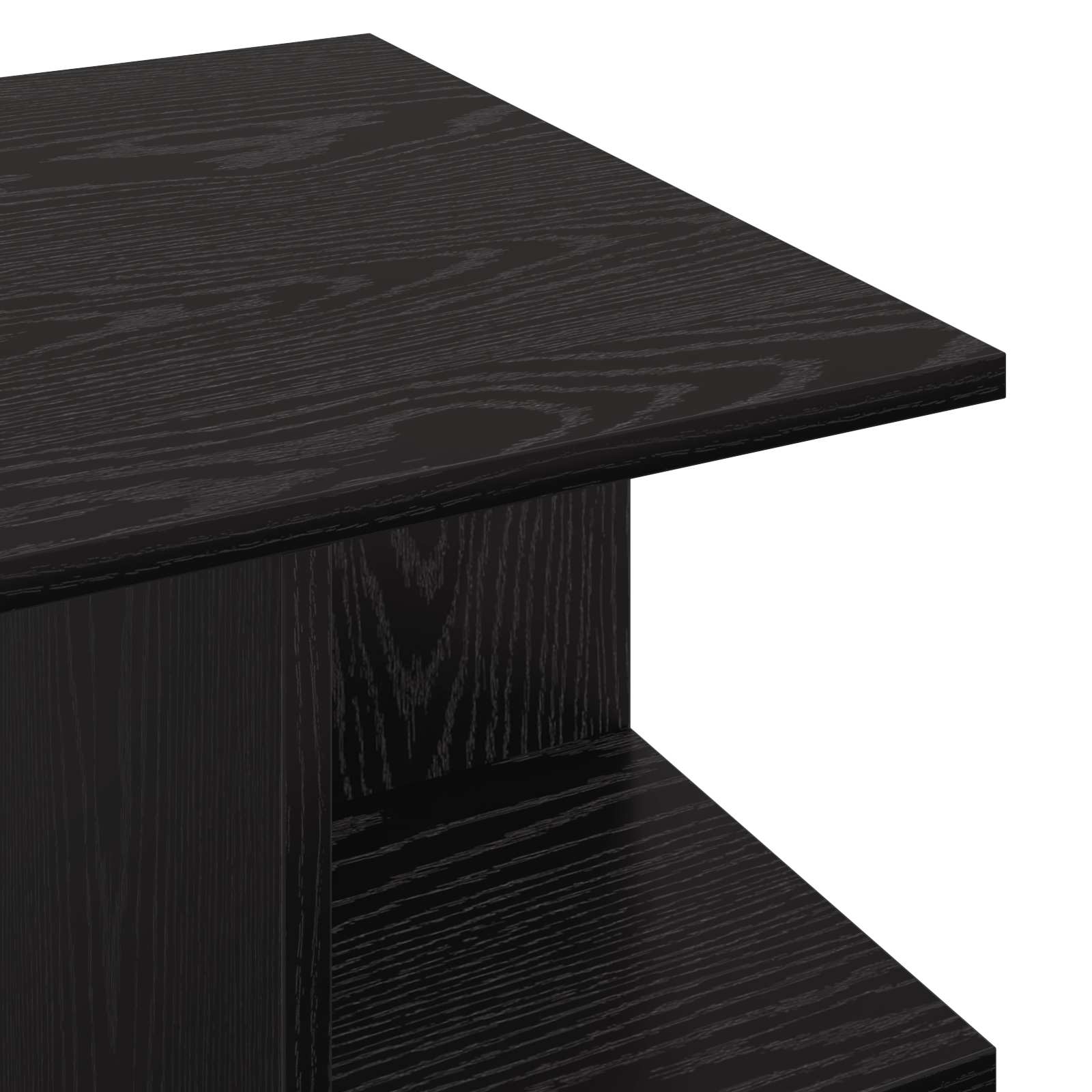Kava Stol Crni hrast 87 x 50 x 45 cm Konstrukcijsko drvo