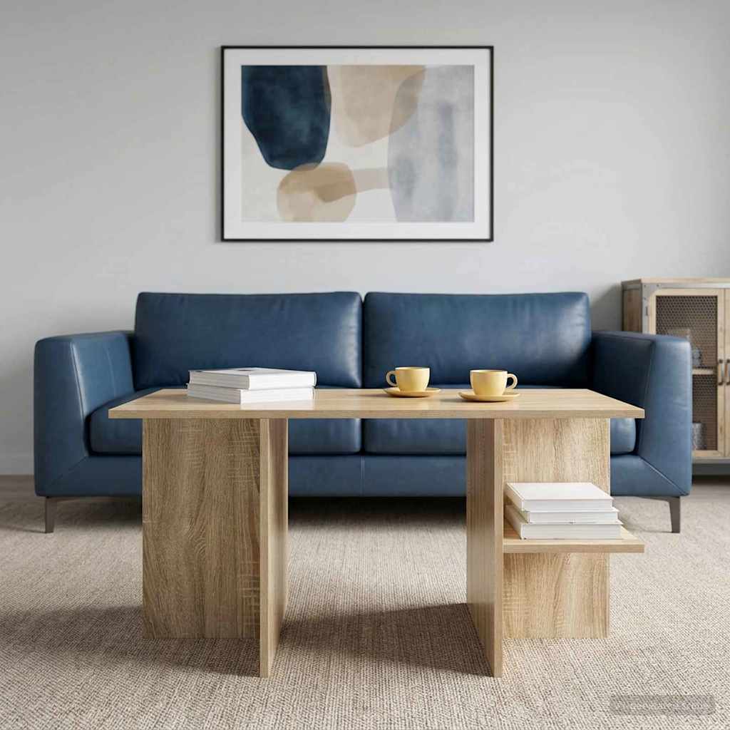 Kava Stol Hrast sonoma 87 x 50 x 45 cm Konstrukcijsko drvo