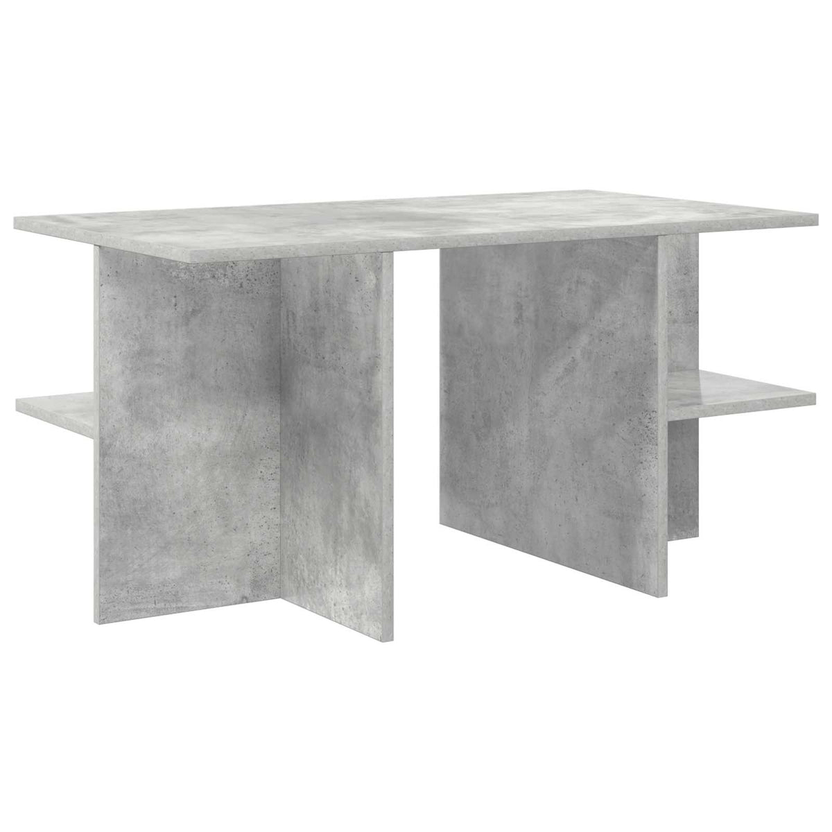 Kava Stol Betonska siva 87 x 50 x 45 cm Konstrukcijsko drvo
