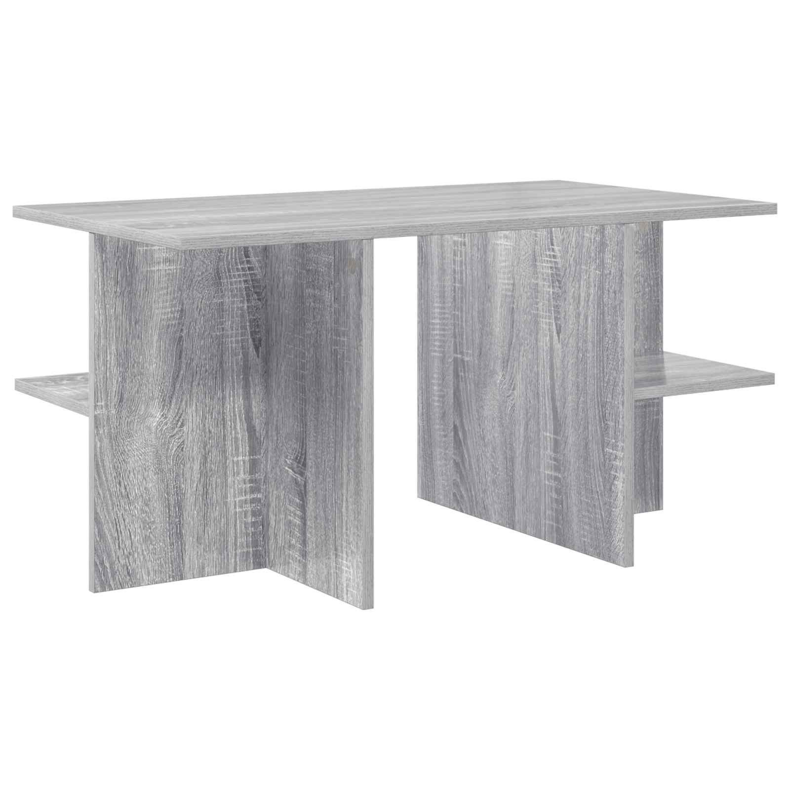 Kava Stol Siva sonoma 87 x 50 x 45 cm Konstrukcijsko drvo