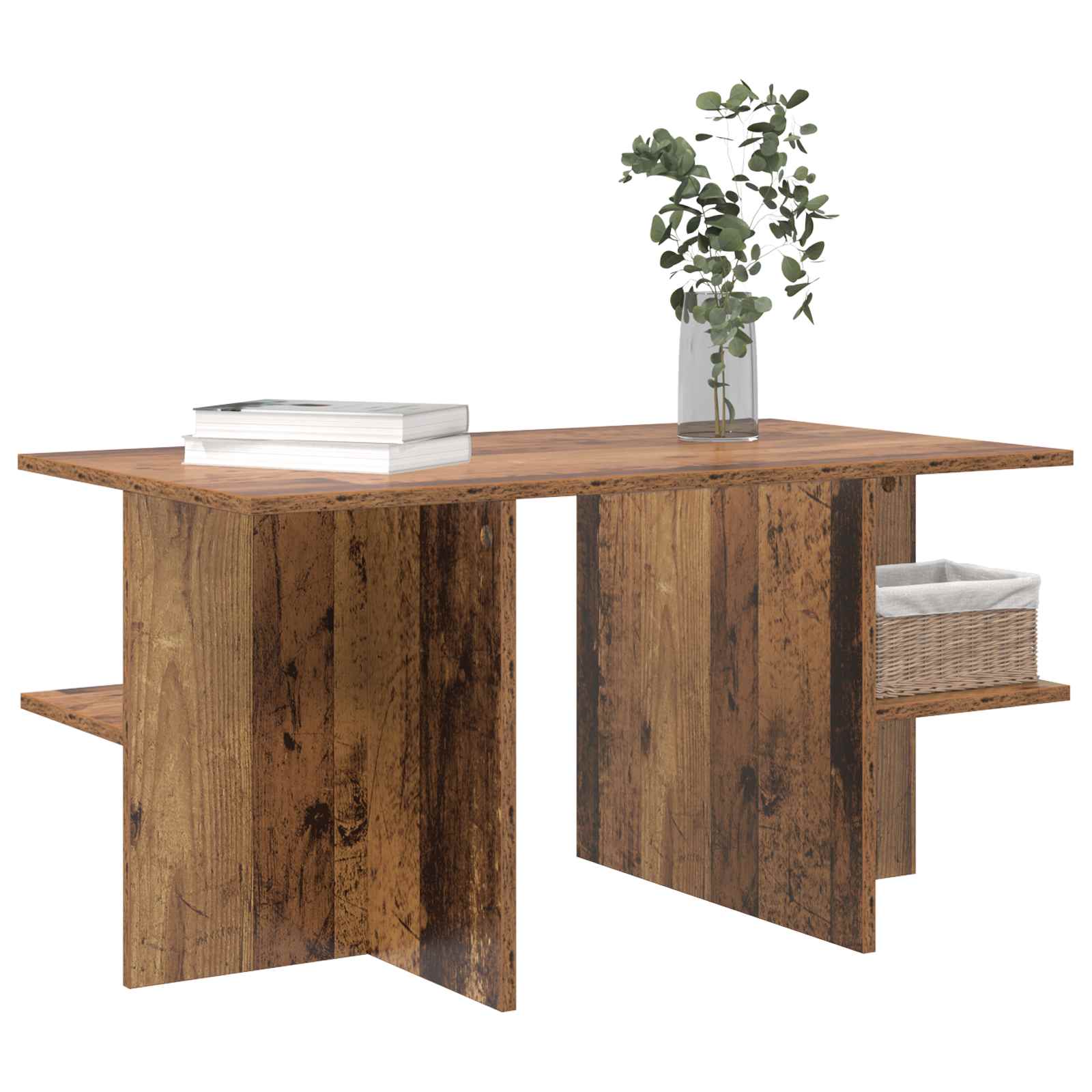 Kava Stol Staro drvo 87 x 50 x 45 cm Konstrukcijsko drvo