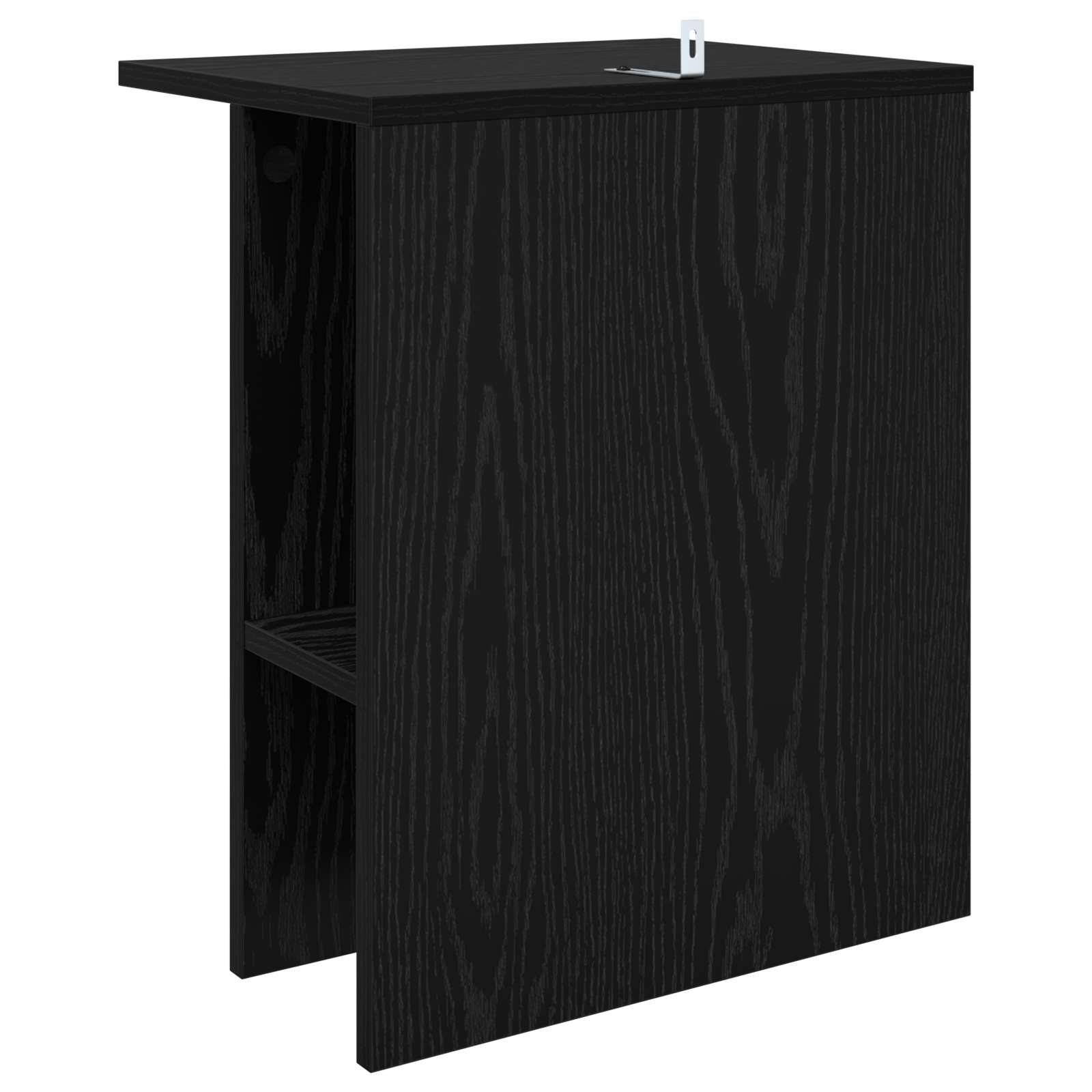 Kava Stol 2 pcs Crni hrast 40 x 30 x 49 cm Konstruirano drvo