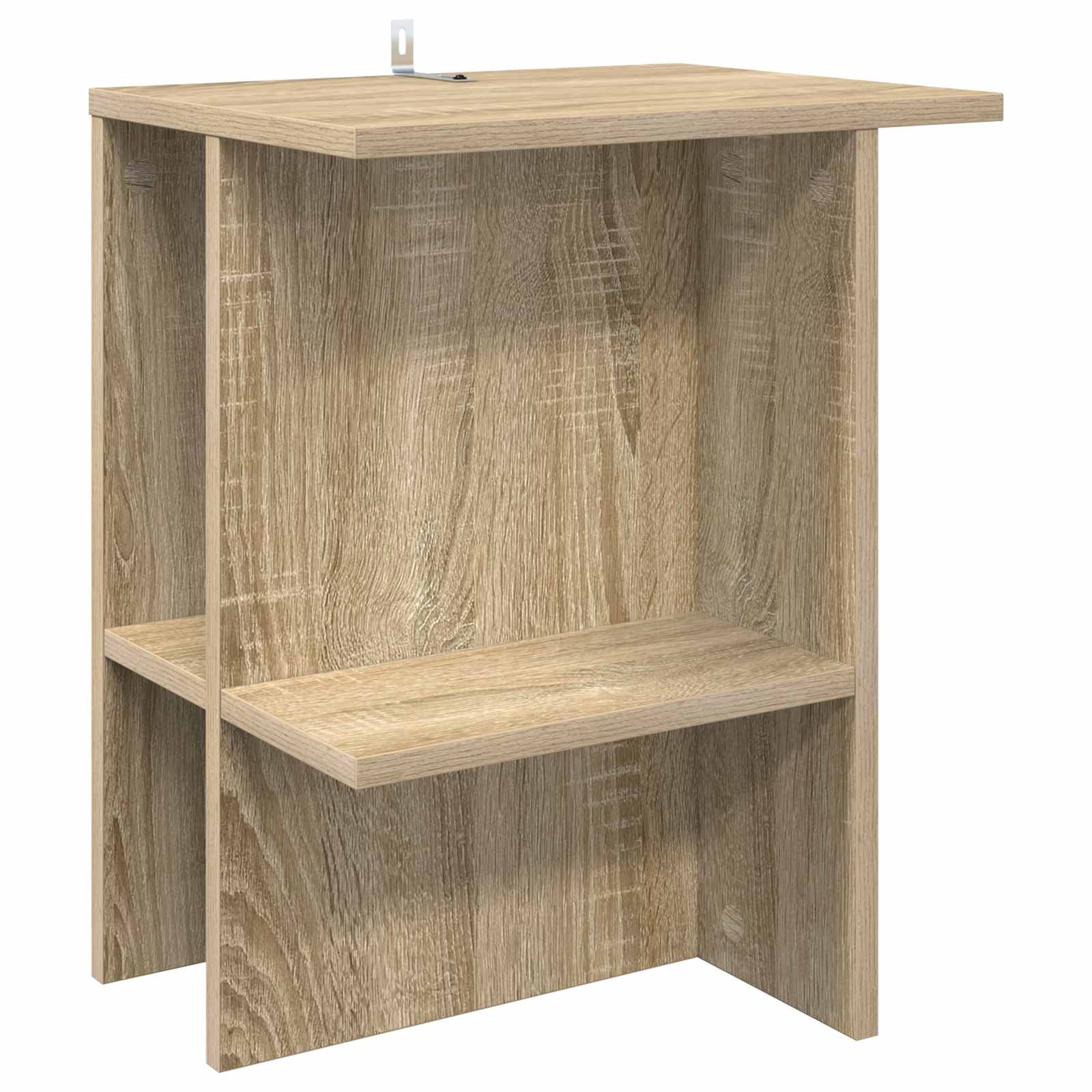 Kava Stol 2 pcs Hrast sonoma 40 x 30 x 49 cm Konstruirano drvo