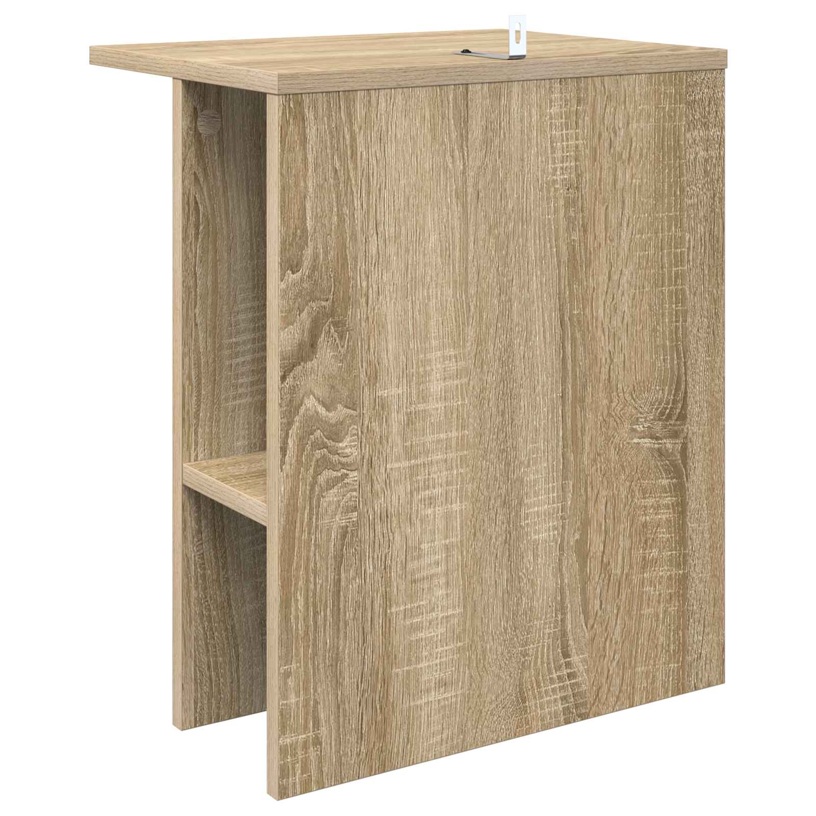 Kava Stol 2 pcs Hrast sonoma 40 x 30 x 49 cm Konstruirano drvo