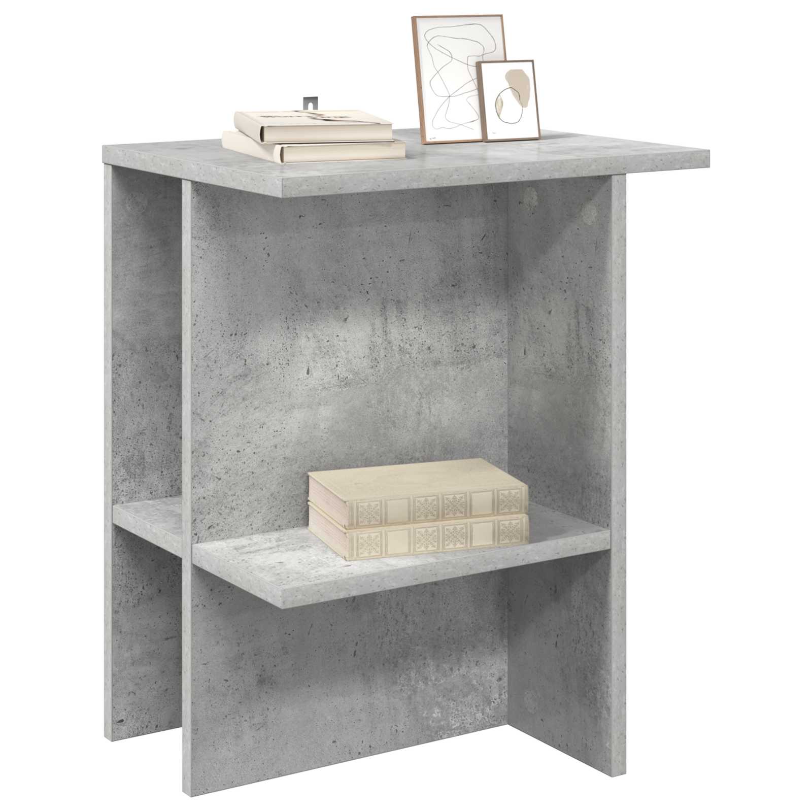 Kava Stol Betonska siva 40 x 30 x 49 cm Konstruirano drvo