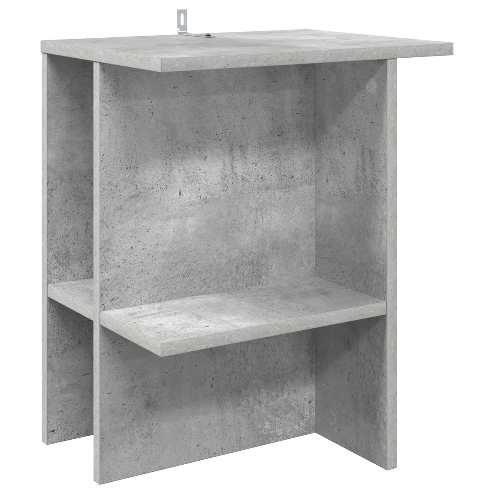 Kava Stol 2 pcs Betonska siva 40 x 30 x 49 cm Konstruirano drvo