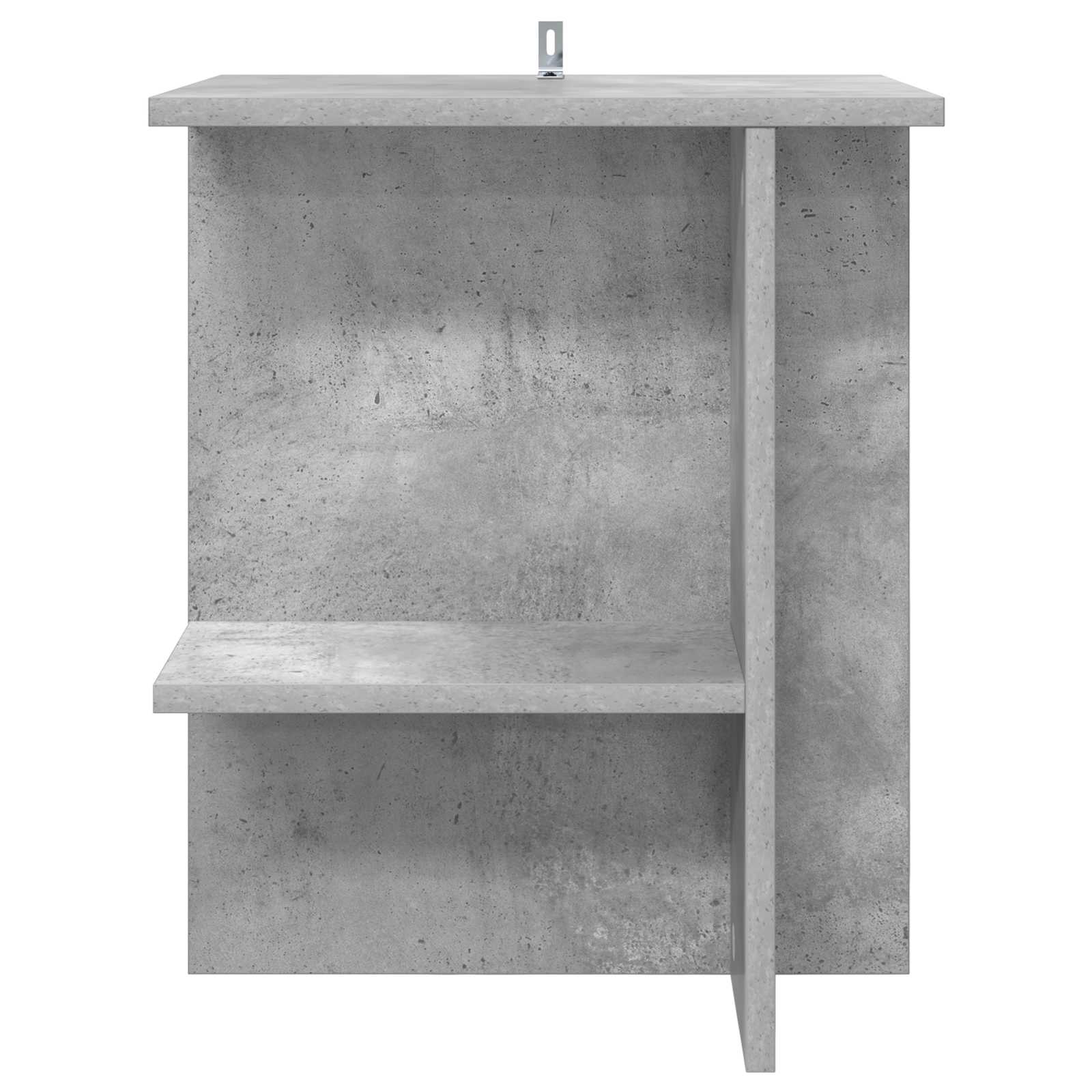 Kava Stol 2 pcs Betonska siva 40 x 30 x 49 cm Konstruirano drvo