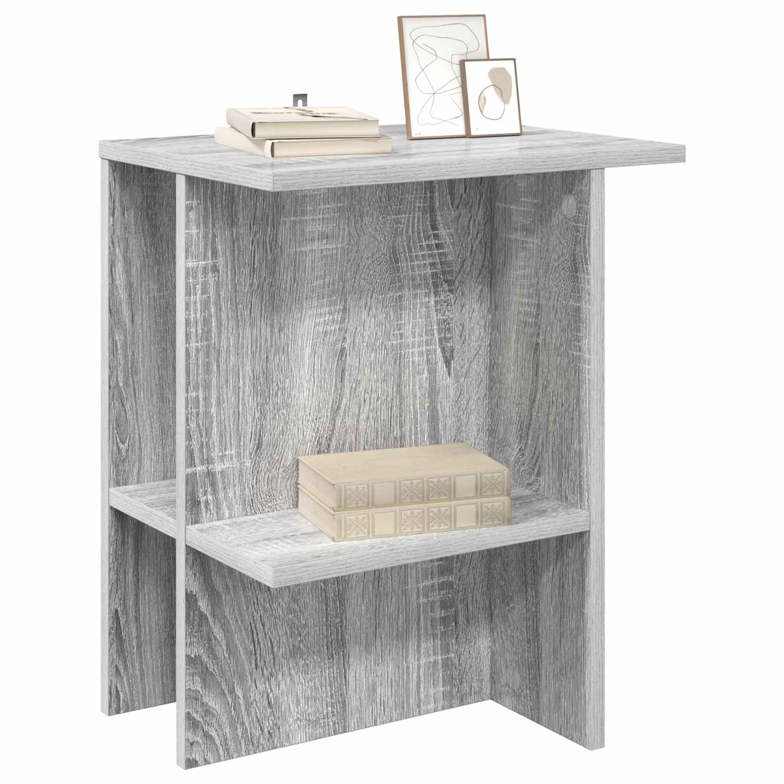 Kava Stol Siva sonoma 40 x 30 x 49 cm Konstruirano drvo